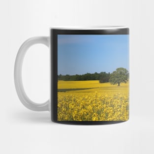 Rapeseed field Mug